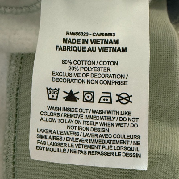 Nike Camouflage oversized Cropped Pullover Sweatshirt size Small - Picture 8 of 8